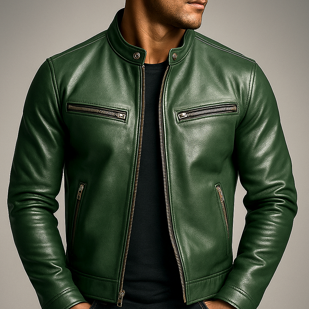 Andrew Vintage Leather Jacket