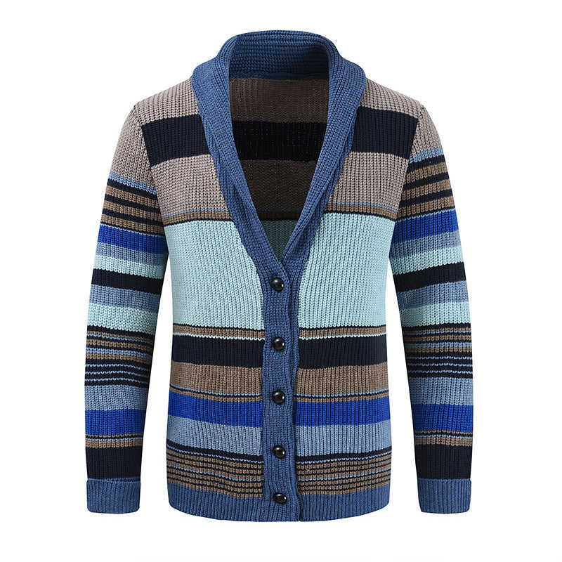 Margaret Colorful Knit Cardigan with Character