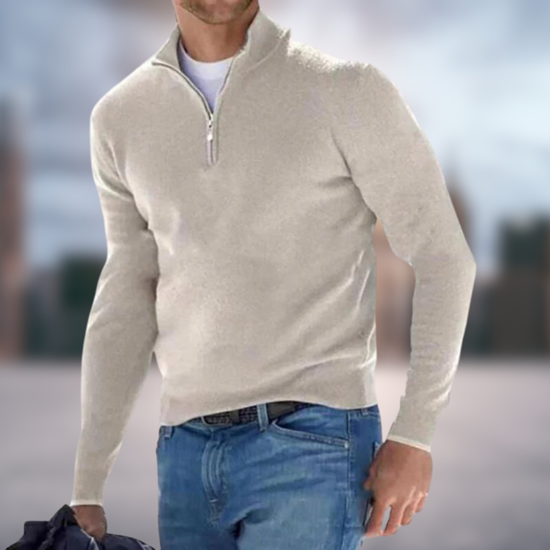 Patrick Luxury Men’s Zip Sweater