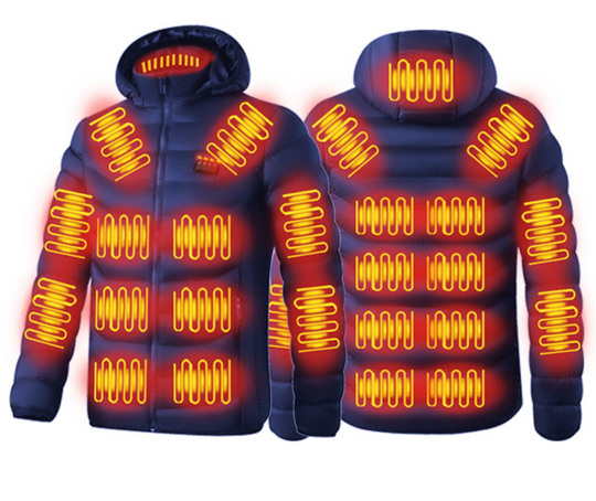 Jacket with 23 Heating Zones