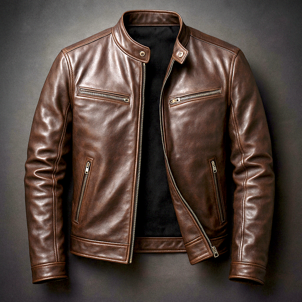 Andrew Vintage Leather Jacket