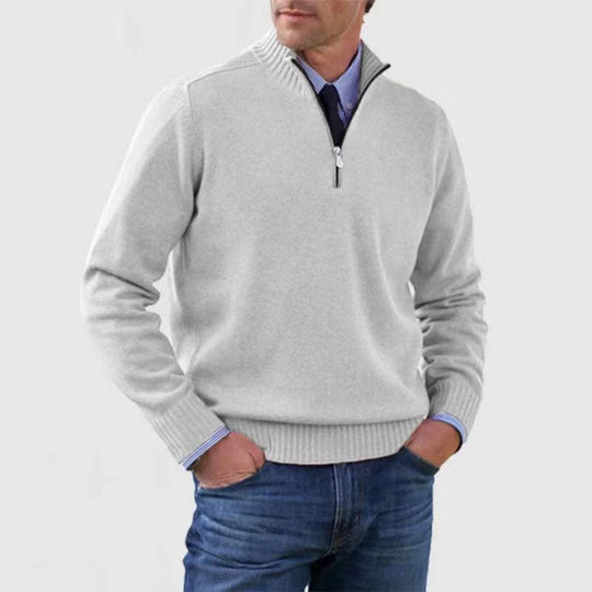 Howard Refined Half-Zip Sweater for Men