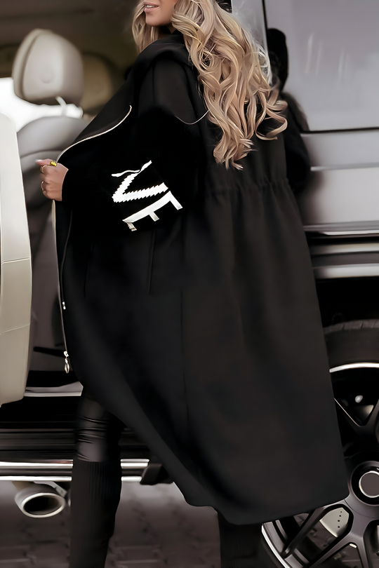 Megan Elegant Hooded Winter Coat