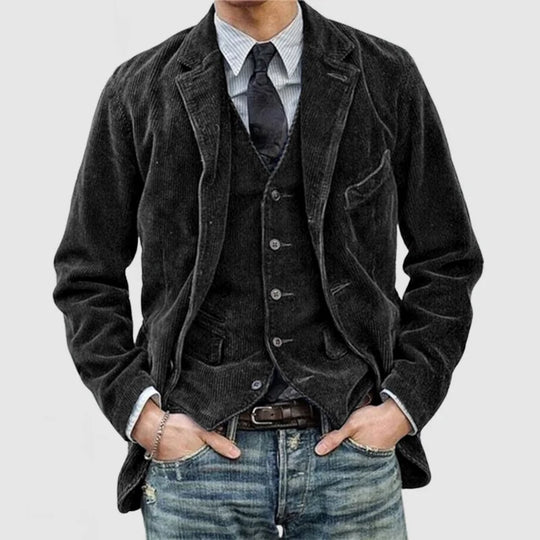 Florian Corduroy Blazer & Vest