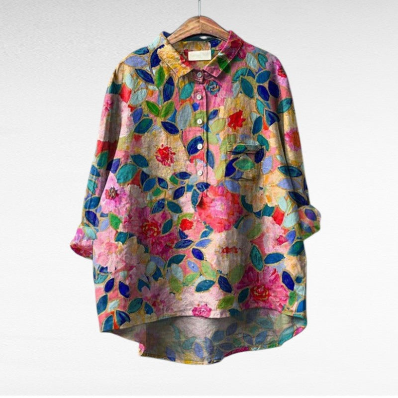 Claire Elegant Summer Blouse