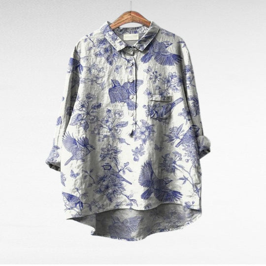 Claire Elegant Summer Blouse