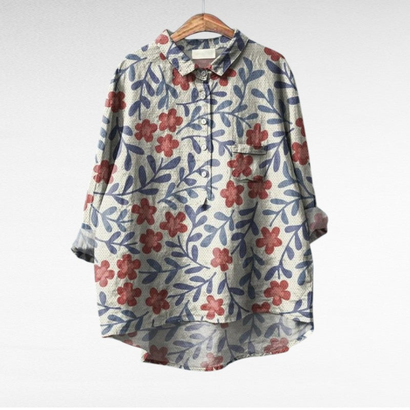 Claire Elegant Summer Blouse