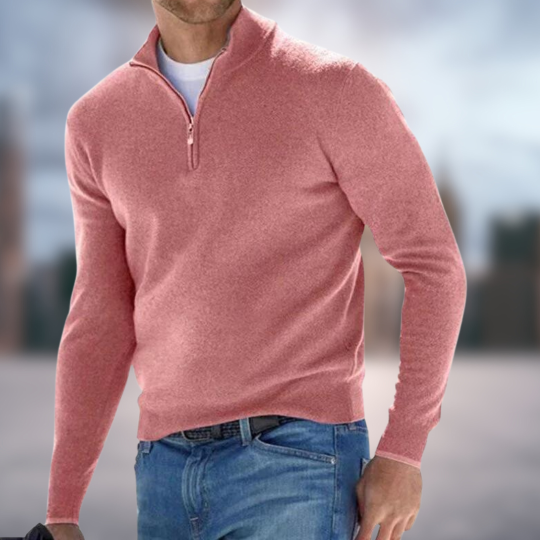 Patrick Luxury Men’s Zip Sweater