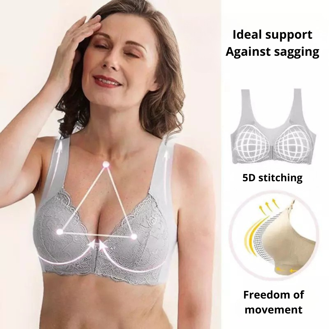 Katie Wire-Free Shaping Bra with Front Closure