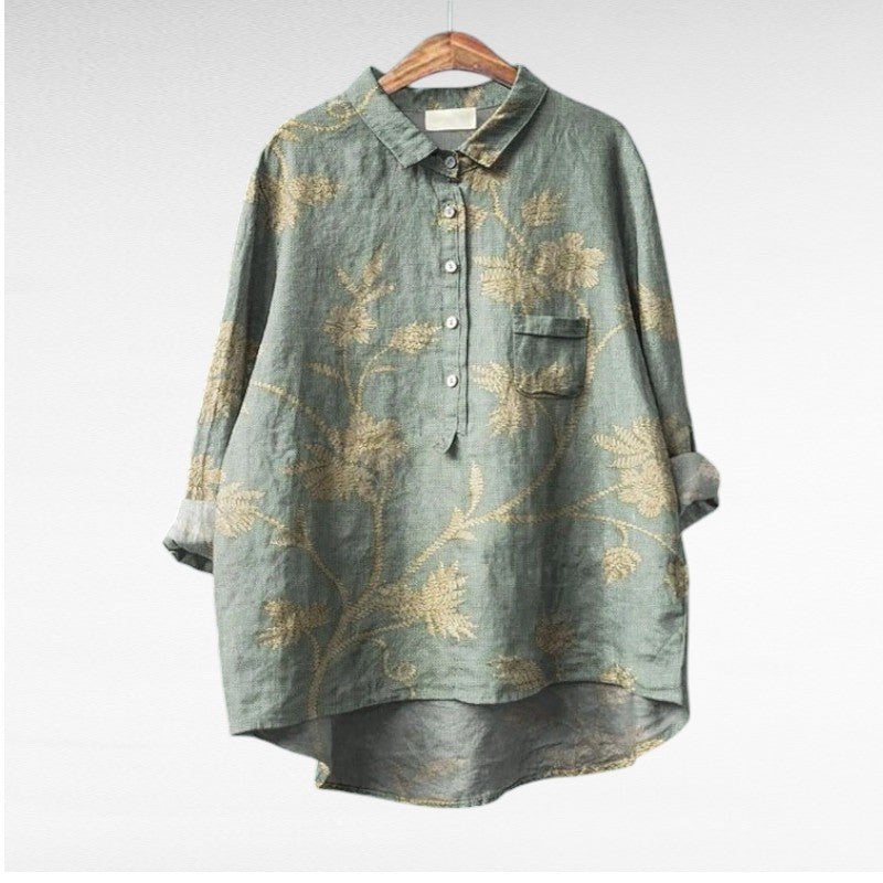 Claire Elegant Summer Blouse