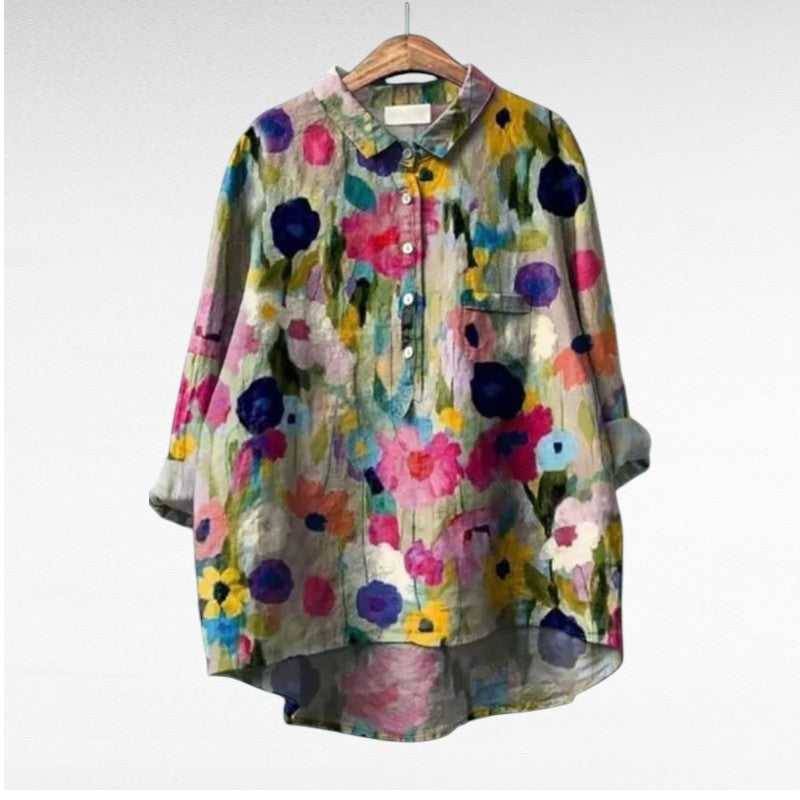 Claire Elegant Summer Blouse