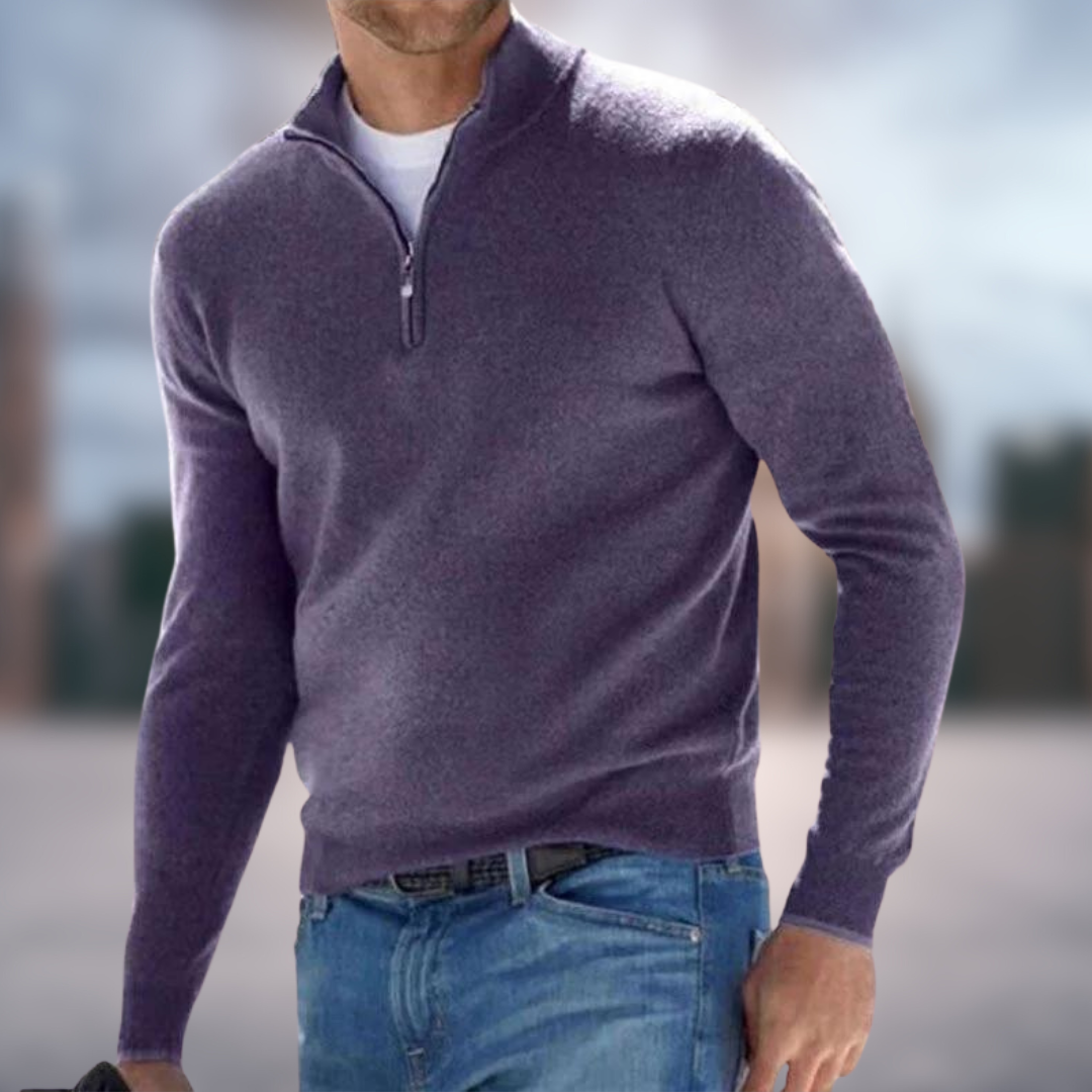 Patrick Luxury Men’s Zip Sweater