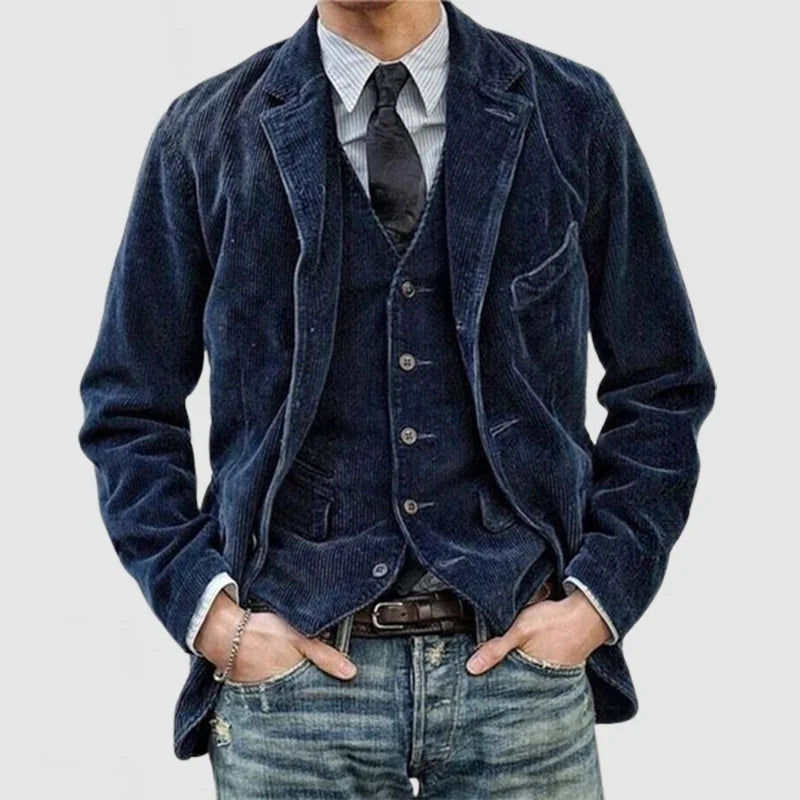 Florian Corduroy Blazer & Vest
