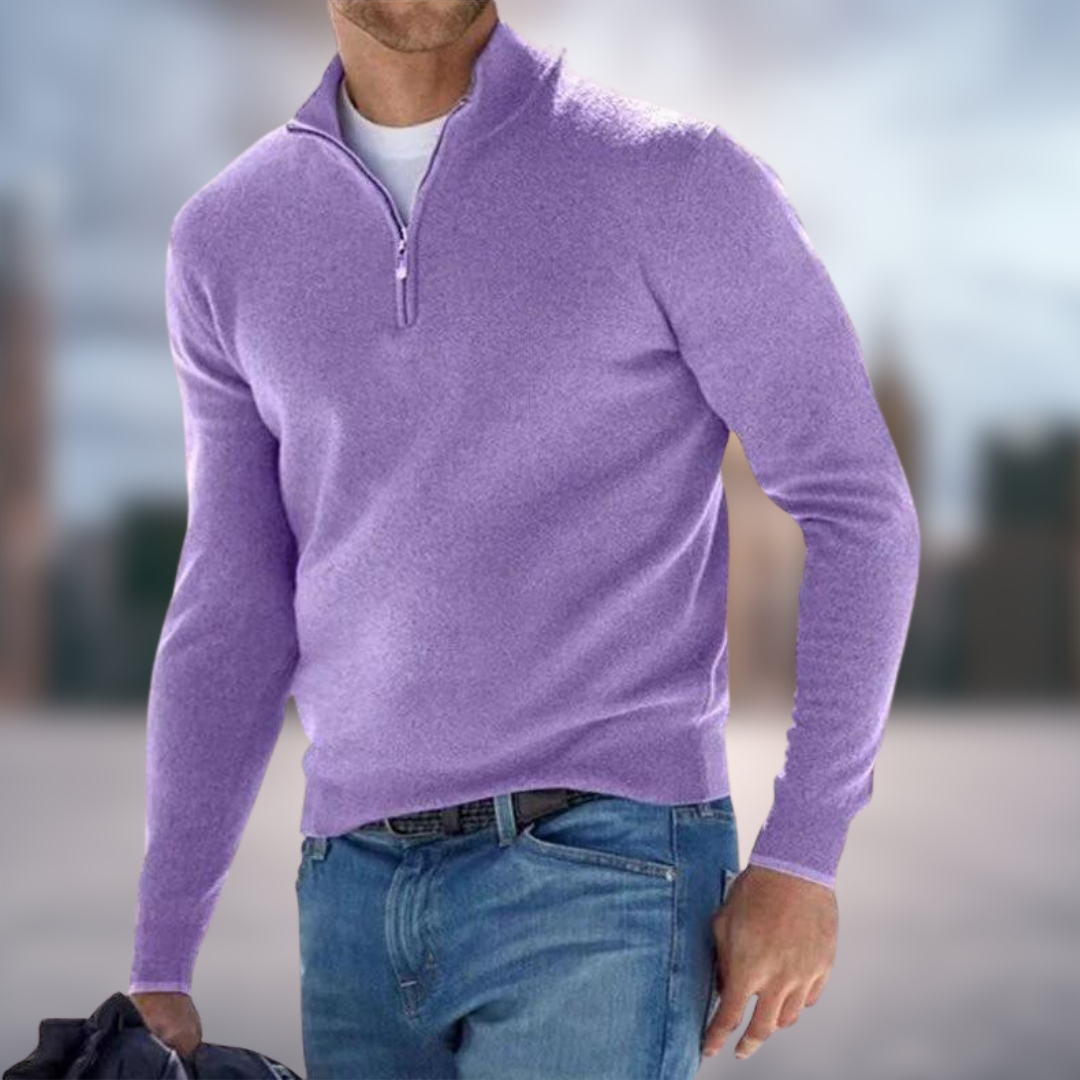 Patrick Luxury Men’s Zip Sweater