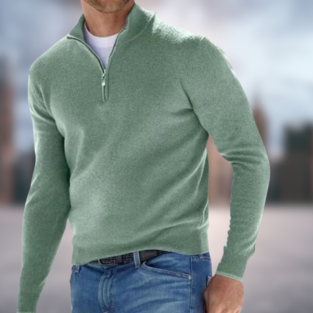 Patrick Luxury Men’s Zip Sweater