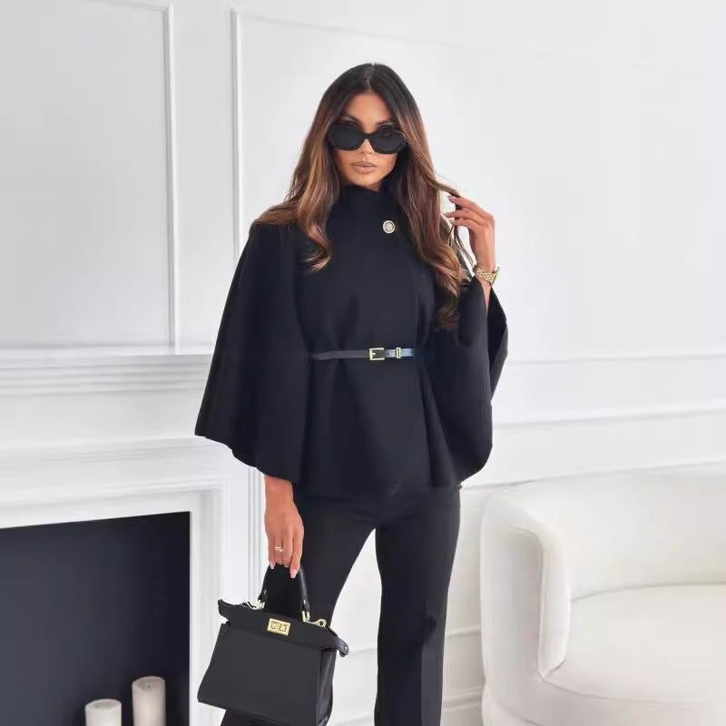 Mia Chic Butterfly Jacket with belt