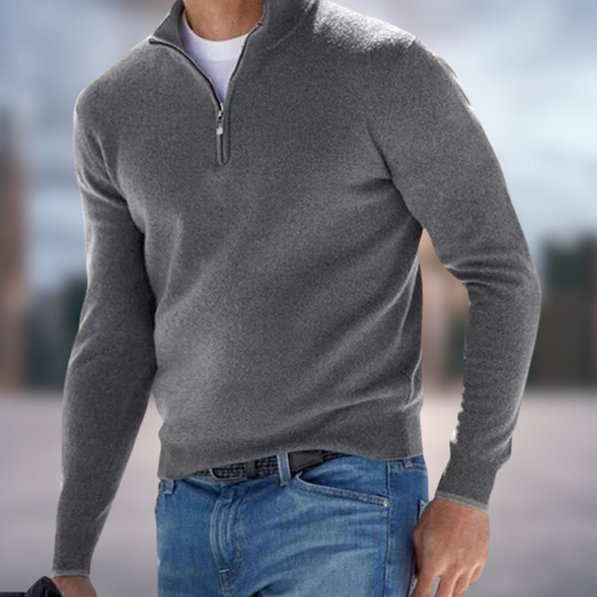 Patrick Luxury Men’s Zip Sweater