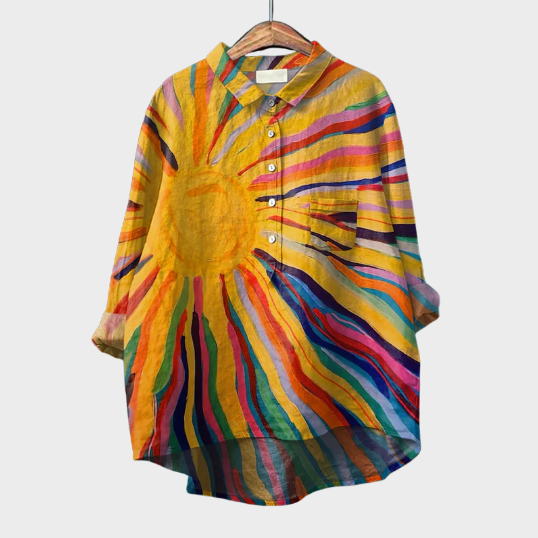 Maggie Elegant Summer Blouse
