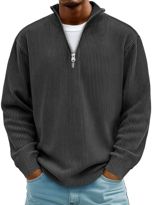 Jay Trendy Zip-Up Sweater