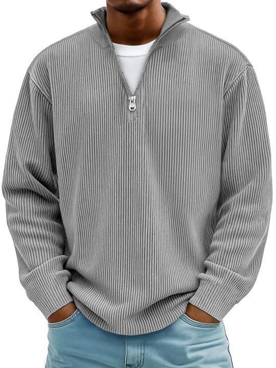 Jay Trendy Zip-Up Sweater