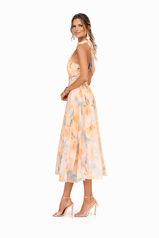 Esther Halter Neck Dress
