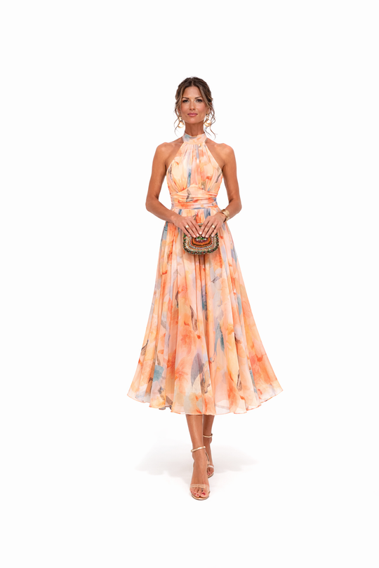 Esther Halter Neck Dress