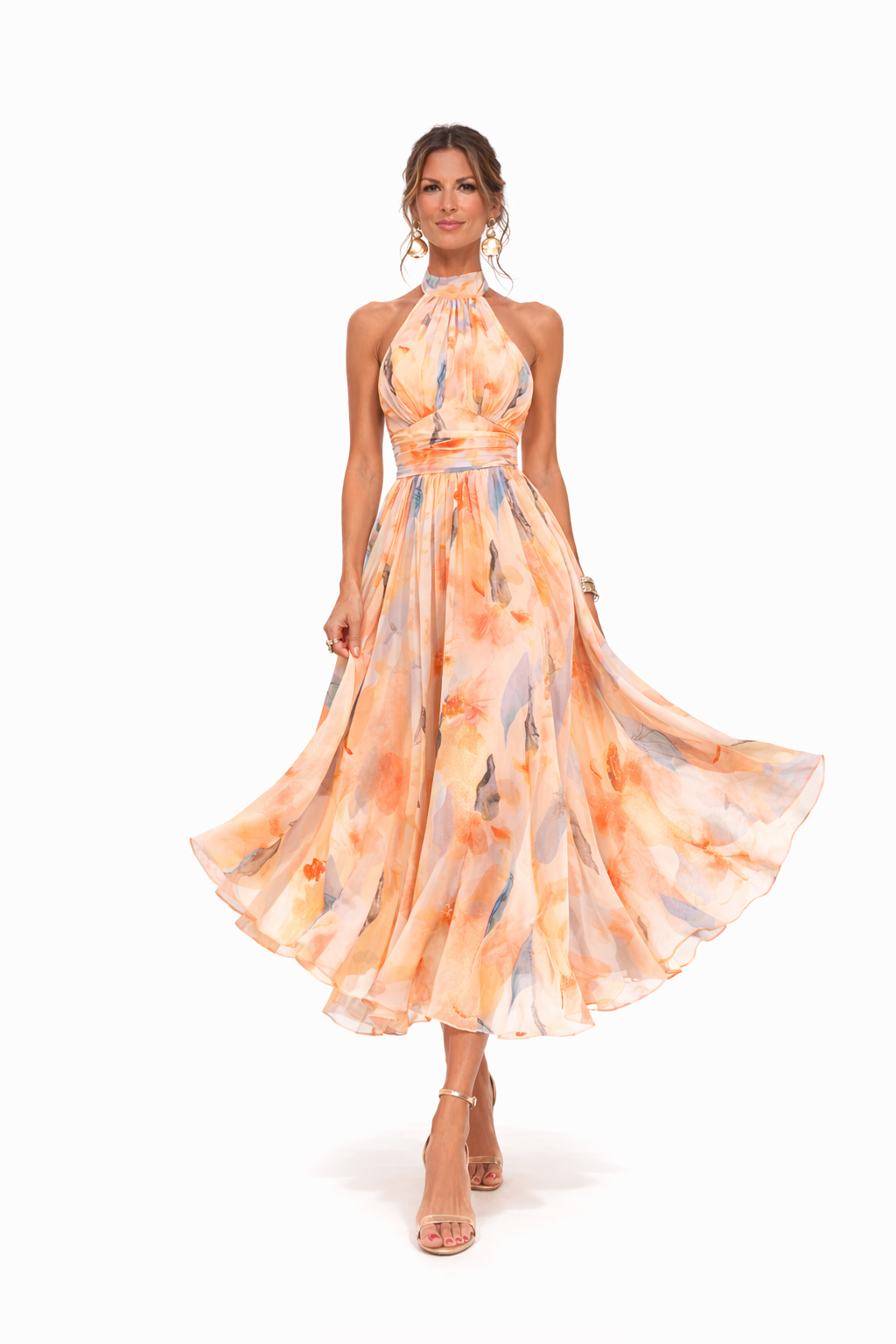 Esther Halter Neck Dress