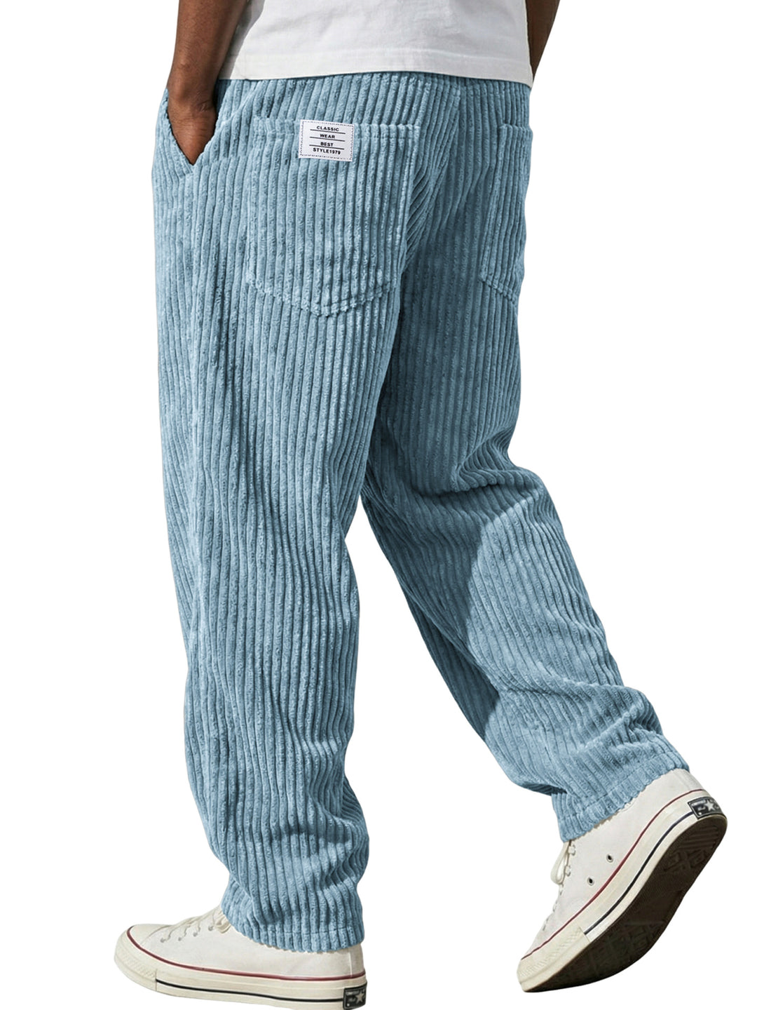 Gareth Vintage-Inspired Corduroy Trousers