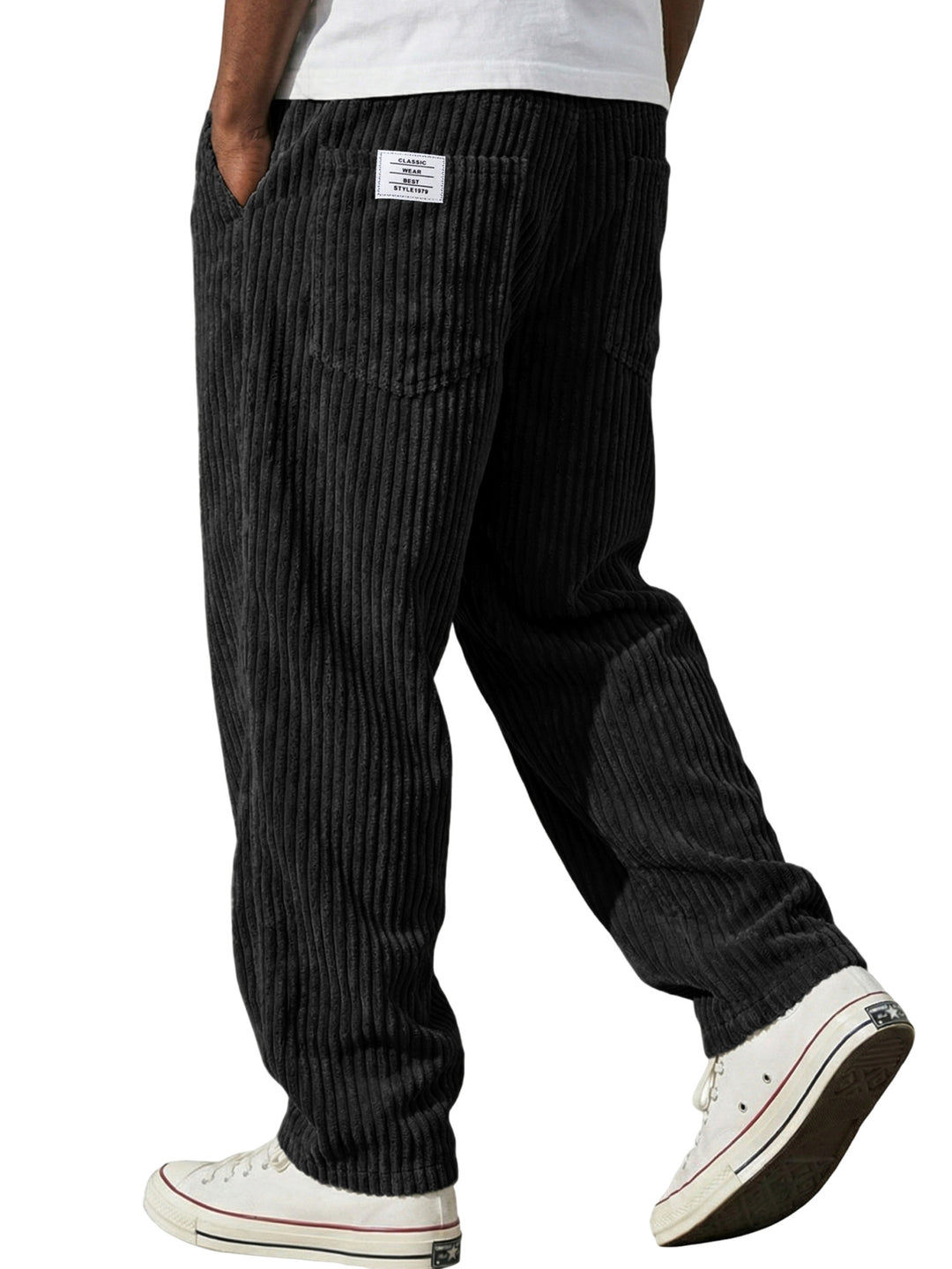 Gareth Vintage-Inspired Corduroy Trousers
