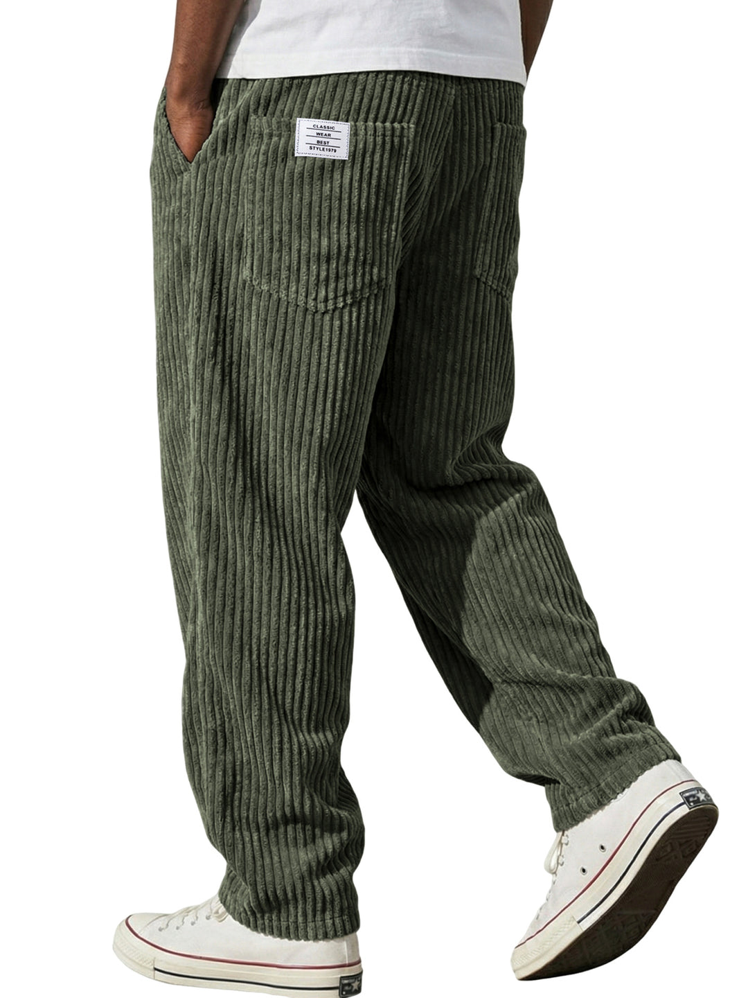 Gareth Vintage-Inspired Corduroy Trousers