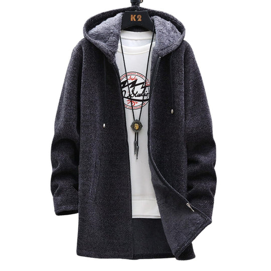Sam Long Coat with Fleece Lining