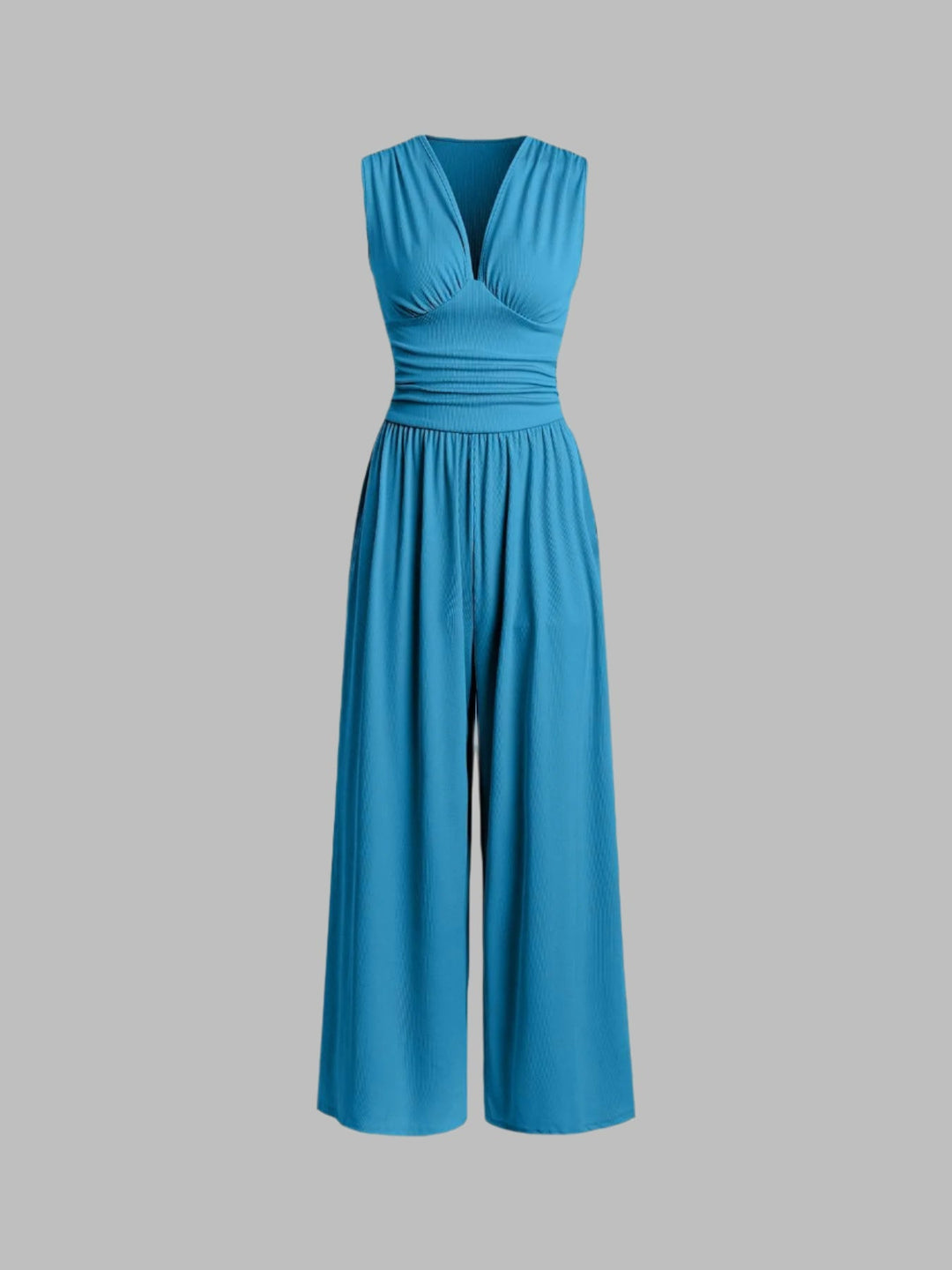 Robyn Chic Sleeveless Wide-Leg Jumpsuit