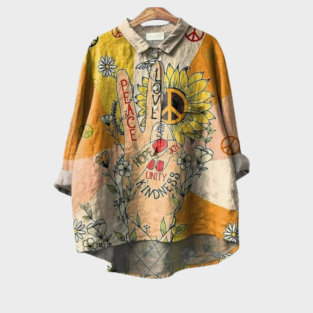 Coline Elegant Summer Blouse