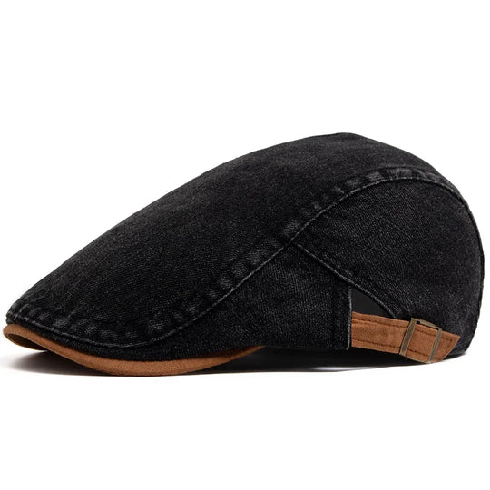 Tommy Premium Denim Newsboy Cap