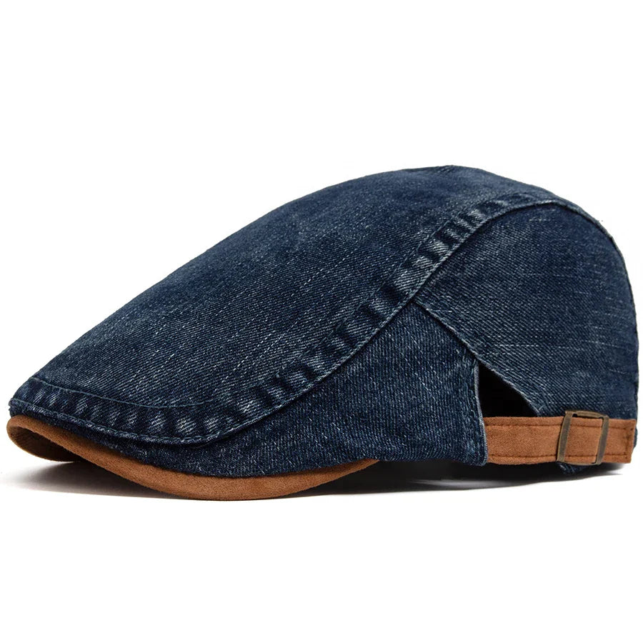 Tommy Premium Denim Newsboy Cap