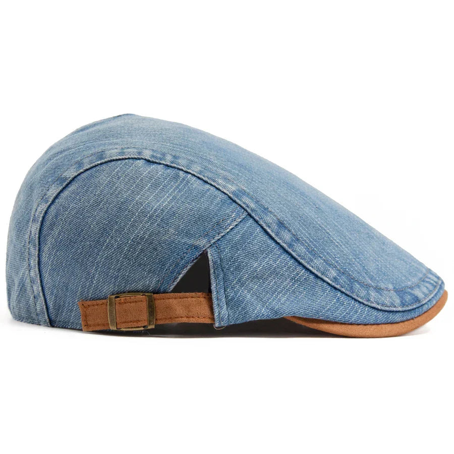 Tommy Premium Denim Newsboy Cap