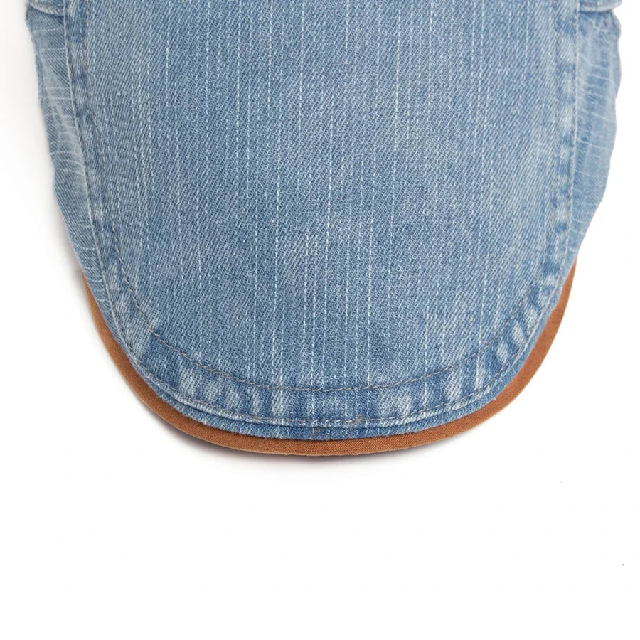Tommy Premium Denim Newsboy Cap
