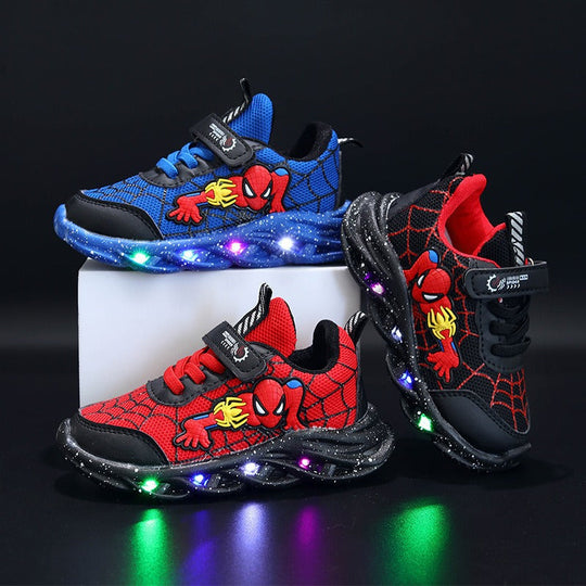 Superheld LED Sneakers for Kids