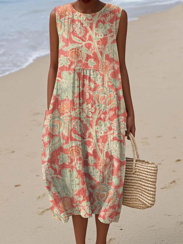 Raya Casual Midi Dress
