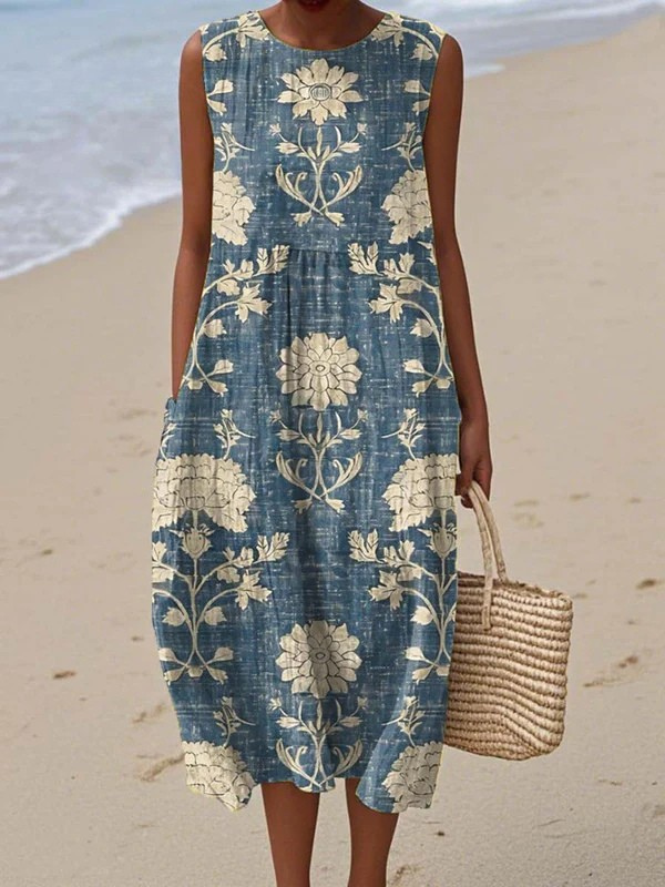 Arlo Classic Floral Midi Dress