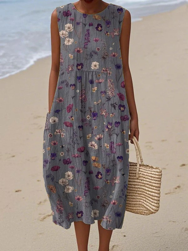 Sera Casual Midi Dress