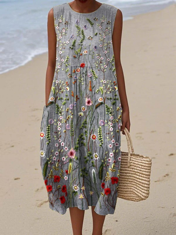 Aria Casual Mid-Length Dress