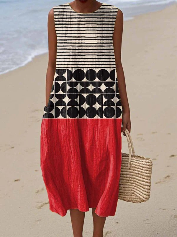 Layla Casual Midi Dress