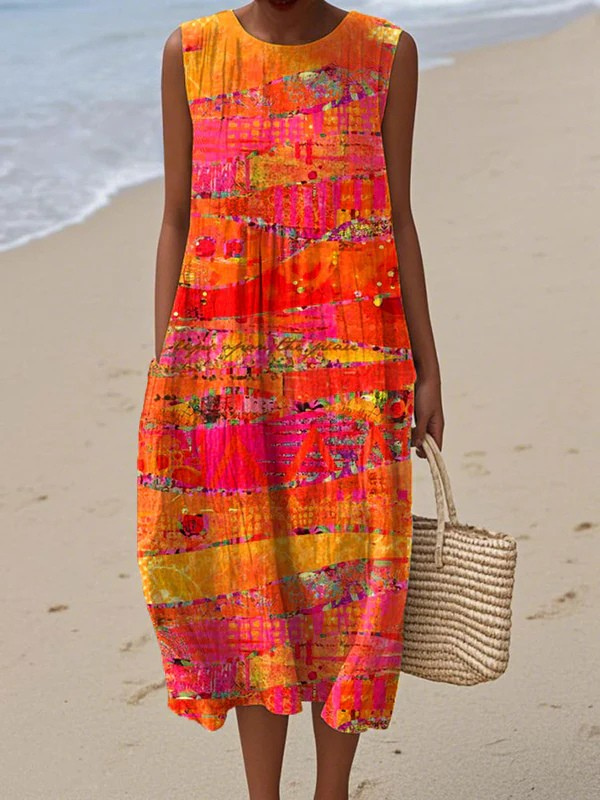 Ivy Comfort Midi Dress