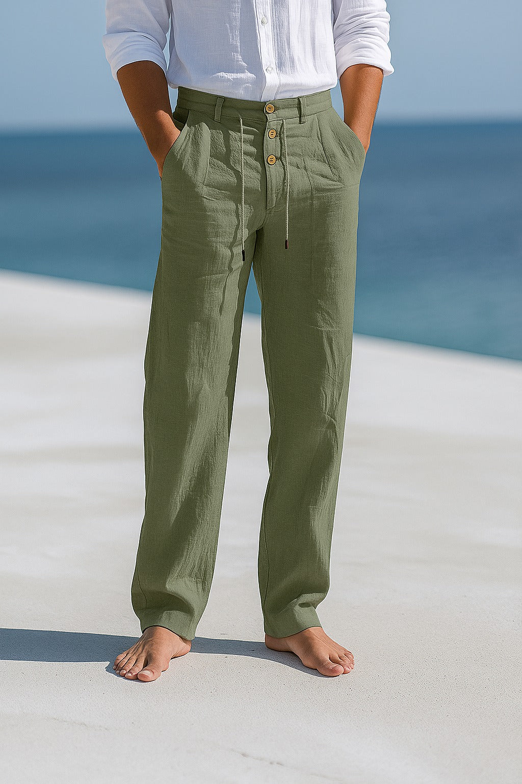 Mark Lightweight Linen Summer Pants