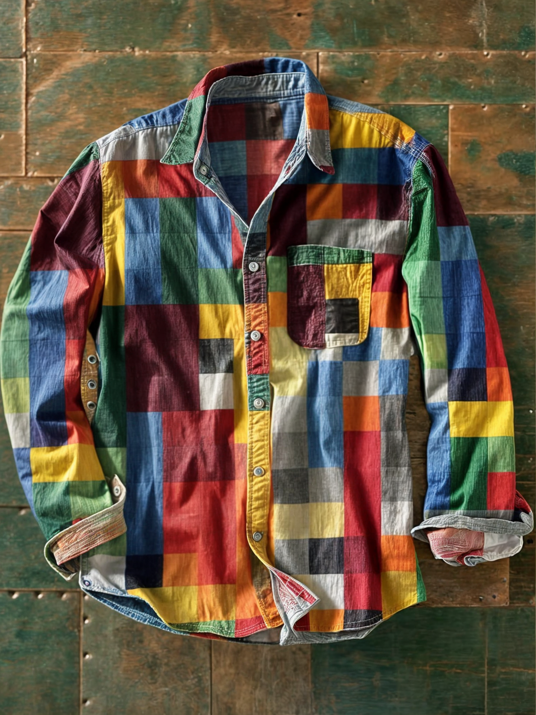 Brian Premium Patchwork Shirt