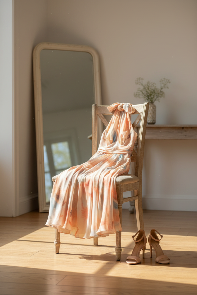 Esther Halter Neck Dress