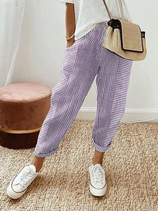 Rosan Striped Pants